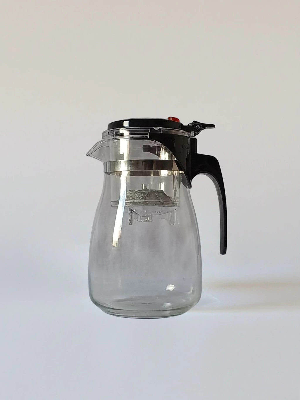 Bule de Vidro com Infusor Click 900ml - Lata
